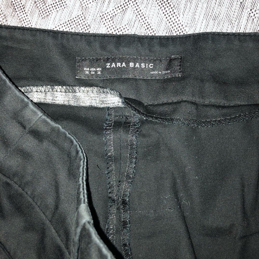 Zara Basic Crop Pants - Picture 5 of 8